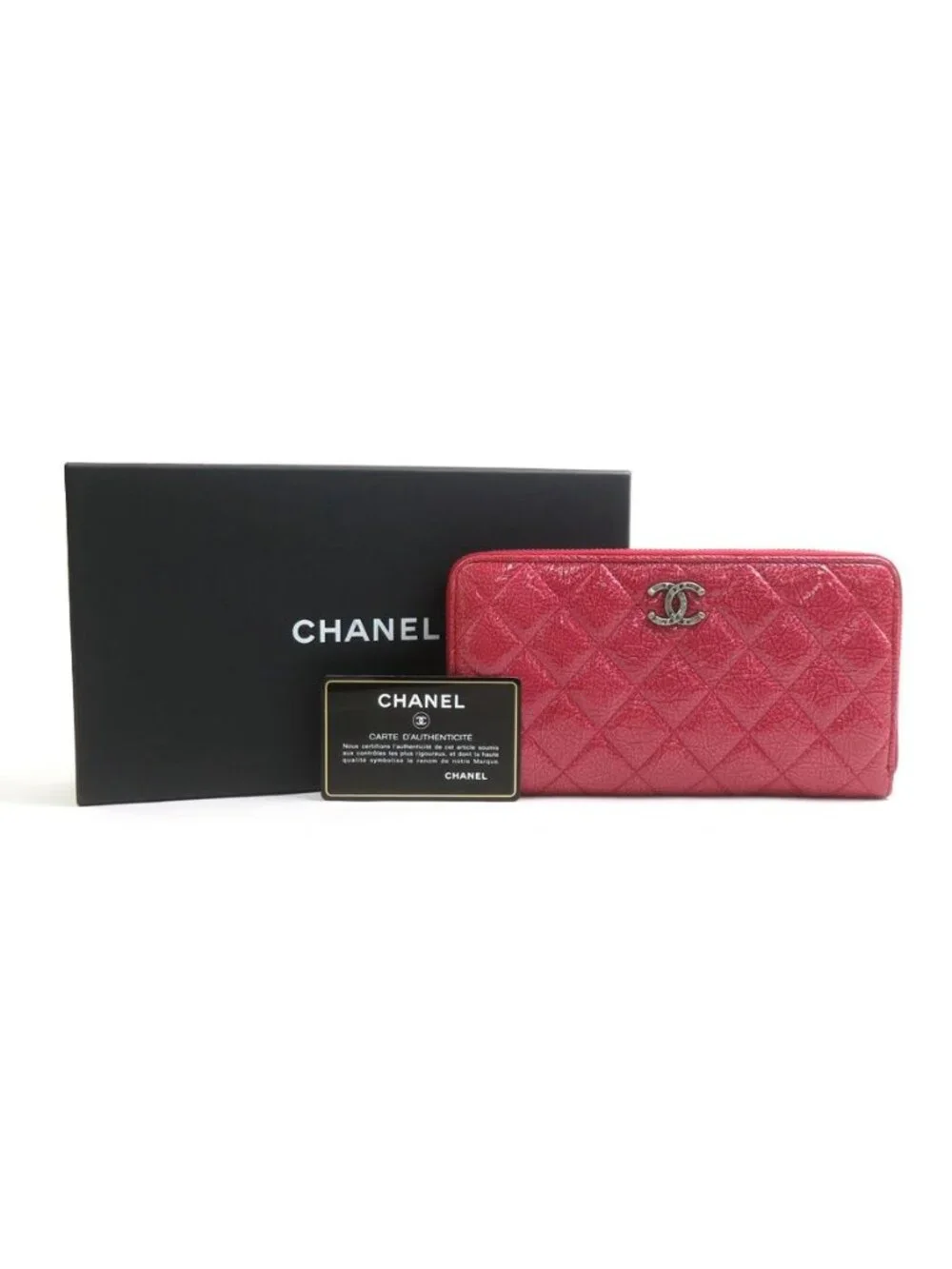 Chanel Zip Around Wallet
